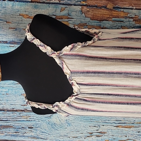 Nautica linen tiered dress - Picture 5 of 14